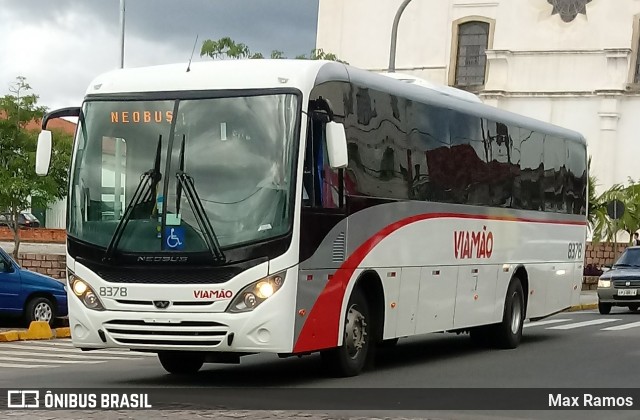 Empresa de Transporte Coletivo Viamão 8378 na cidade de Viamão, Rio Grande do Sul, Brasil, por Max Ramos. ID da foto: 7237062.