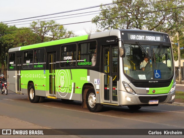 Viação Garcia 81006 na cidade de Maringá, Paraná, Brasil, por Carlos Kircheim. ID da foto: 7237134.