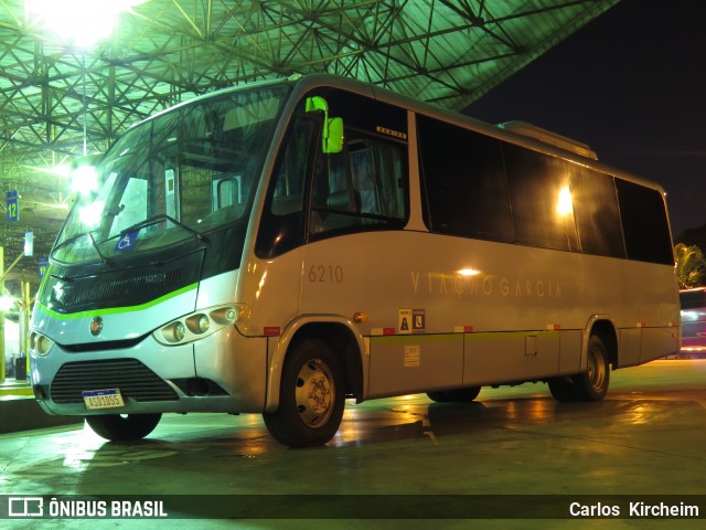 Viação Garcia 6210 na cidade de Maringá, Paraná, Brasil, por Carlos Kircheim. Número da foto: #7237317.