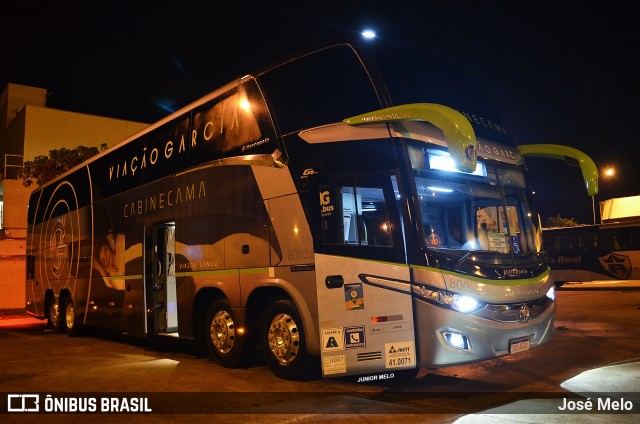 Viação Garcia 80036 na cidade de Maringá, Paraná, Brasil, por José Melo. ID da foto: 7237139.