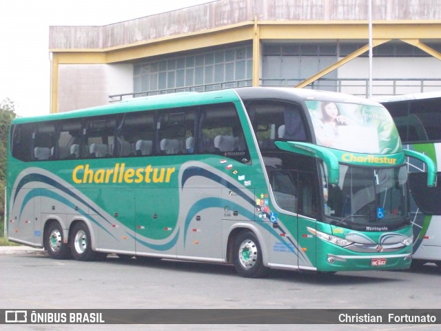 Charllestur Ônibus de Turismo 1013 na cidade de Viçosa, Minas Gerais, Brasil, por Christian  Fortunato. ID da foto: 7237219.