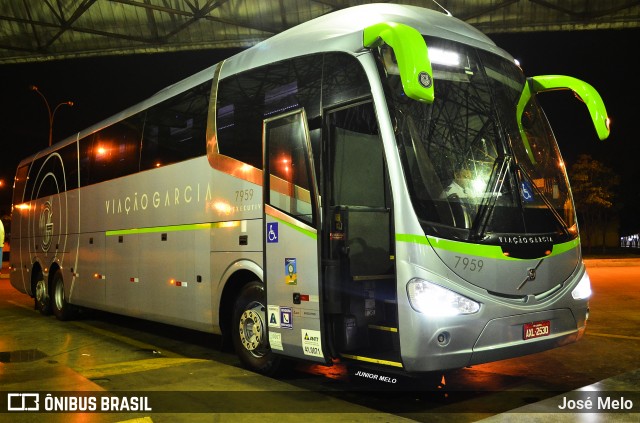 Viação Garcia 7959 na cidade de Maringá, Paraná, Brasil, por José Melo. ID da foto: 7240850.