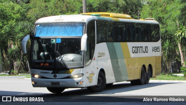 Empresa Gontijo de Transportes 14985 na cidade de Taubaté, São Paulo, Brasil, por Alex Ramos Ribeiro. Número da foto: #7240614.