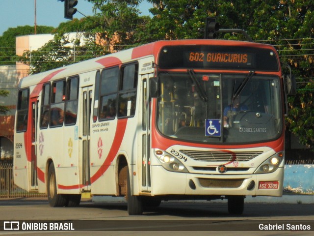 Viação São Francisco 2334 na cidade de Campo Grande, Mato Grosso do Sul, Brasil, por Gabriel Santos. ID da foto: 7239331.