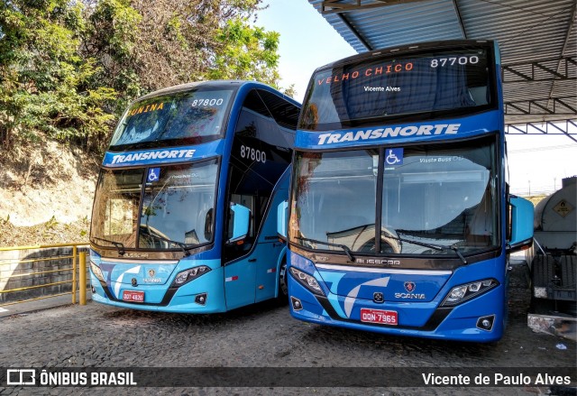 Transnorte - Transporte e Turismo Norte de Minas 87700 na cidade de Belo Horizonte, Minas Gerais, Brasil, por Vicente de Paulo Alves. ID da foto: 7240708.