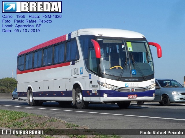 Breda Transportes e Serviços 1956 na cidade de Aparecida, São Paulo, Brasil, por Paulo Rafael Peixoto. ID da foto: 7240855.