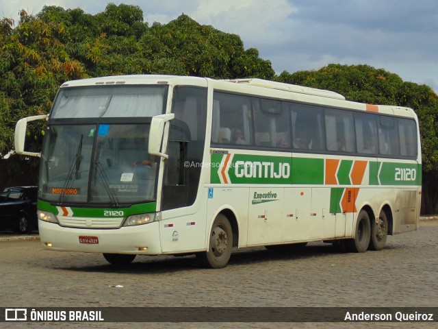 Empresa Gontijo de Transportes 21120 na cidade de Vitória da Conquista, Bahia, Brasil, por Anderson Queiroz. Número da foto: #7240419.