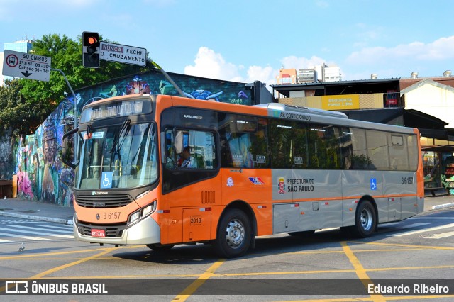 Alfa Rodobus > CooperAlfa 8 6157 na cidade de São Paulo, São Paulo, Brasil, por Eduardo Ribeiro. Número da foto: #7240964.