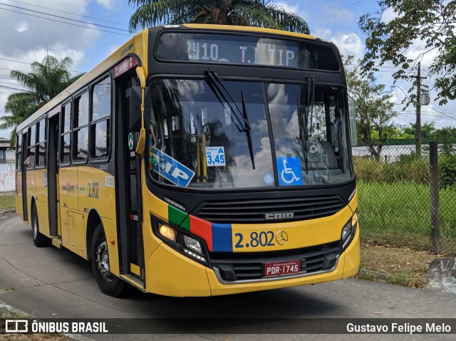 Mobibrasil São Lourenço >>> Mobi-PE 2.802 na cidade de Recife, Pernambuco, Brasil, por Gustavo Felipe Melo. Número da foto: #7239529.