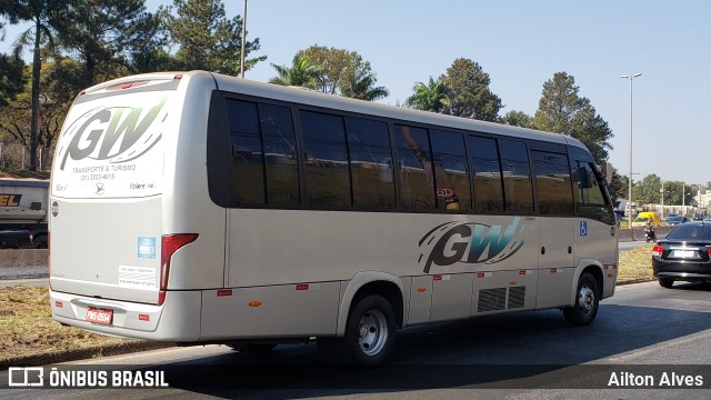 GW Transportes e Turismo 310 na cidade de Belo Horizonte, Minas Gerais, Brasil, por Ailton Alves. ID da foto: 7240919.