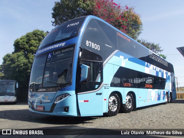 Transnorte - Transporte e Turismo Norte de Minas 87800 na cidade de Belo Horizonte, Minas Gerais, Brasil, por Luiz Otavio Matheus da Silva. Número da foto: #7242958.