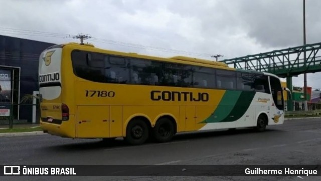 Empresa Gontijo de Transportes 17180 na cidade de Cuiabá, Mato Grosso, Brasil, por Guilherme Henrique. Número da foto: #7241575.