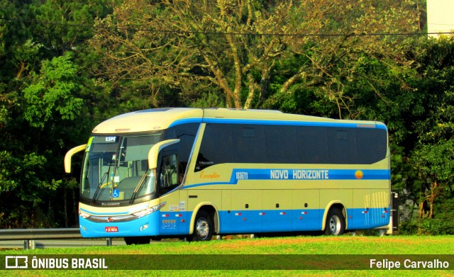 Viação Novo Horizonte 1036711 na cidade de Atibaia, São Paulo, Brasil, por Felipe Carvalho. Número da foto: #7241304.