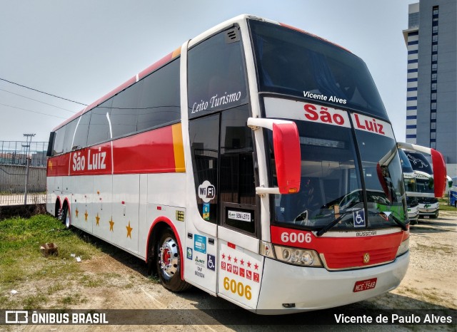 São Luiz Viagens 6006 na cidade de Aparecida, São Paulo, Brasil, por Vicente de Paulo Alves. ID da foto: 7242925.