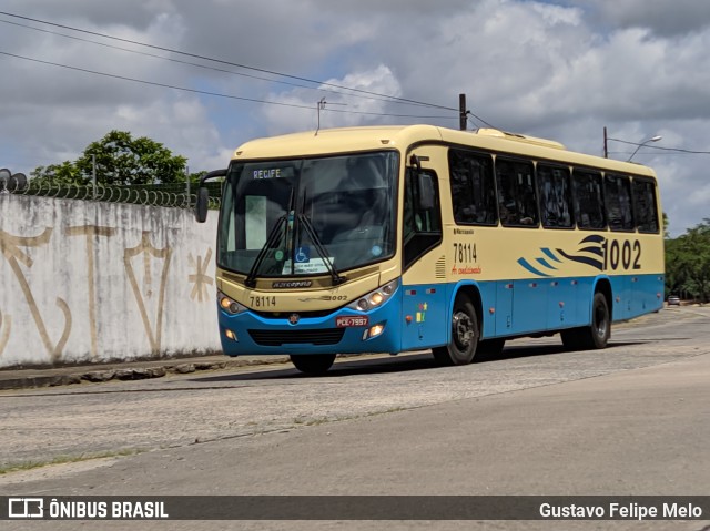 Expresso 1002 78114 na cidade de Recife, Pernambuco, Brasil, por Gustavo Felipe Melo. Número da foto: #7241601.