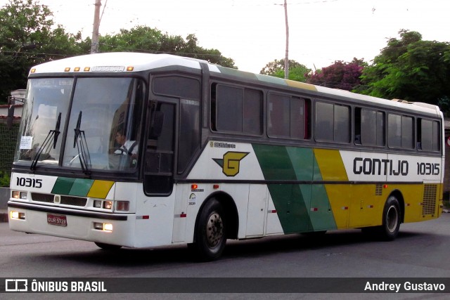 Empresa Gontijo de Transportes 10315 na cidade de Belo Horizonte, Minas Gerais, Brasil, por Andrey Gustavo. ID da foto: 7241983.