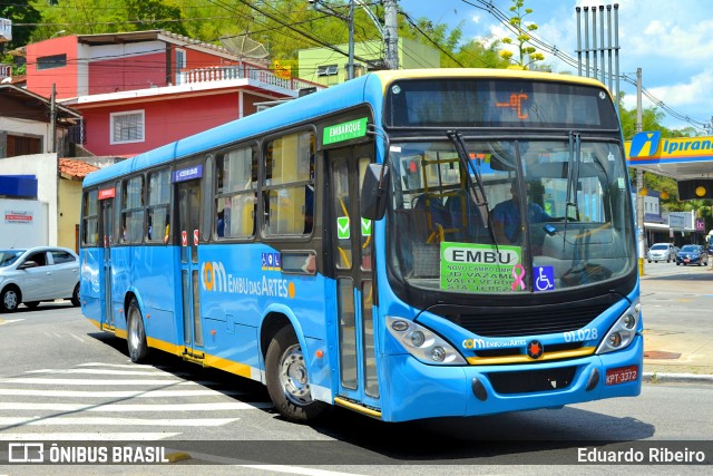 JTP Transportes 01.028 na cidade de Embu das Artes, São Paulo, Brasil, por Eduardo Ribeiro. ID da foto: 7241201.