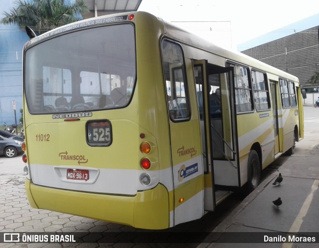 Metropolitana Transportes e Serviços 11012 na cidade de Vila Velha, Espírito Santo, Brasil, por Danilo Moraes. Número da foto: #7243654.