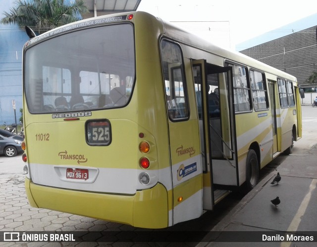 Metropolitana Transportes e Serviços 11012 na cidade de Vila Velha, Espírito Santo, Brasil, por Danilo Moraes. ID da foto: 7243654.