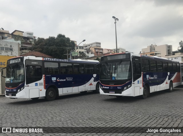 Viação Ideal B28573 na cidade de Rio de Janeiro, Rio de Janeiro, Brasil, por Jorge Gonçalves. Número da foto: #7241580.