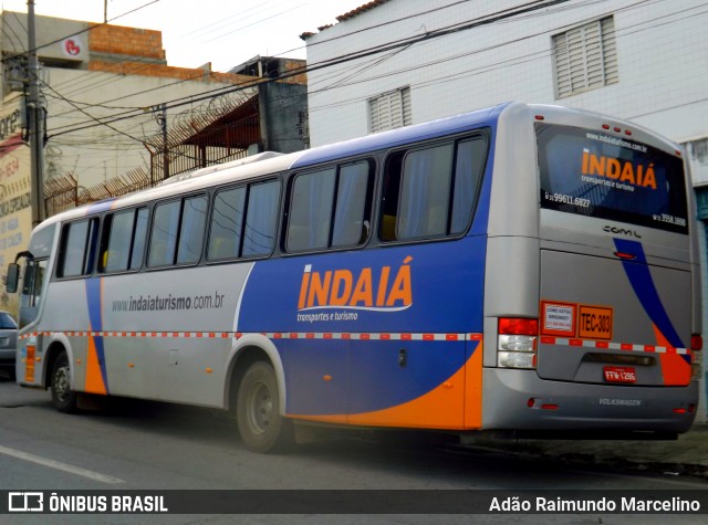 Viação Indaiá 1286 na cidade de Belo Horizonte, Minas Gerais, Brasil, por Adão Raimundo Marcelino. ID da foto: 7243606.