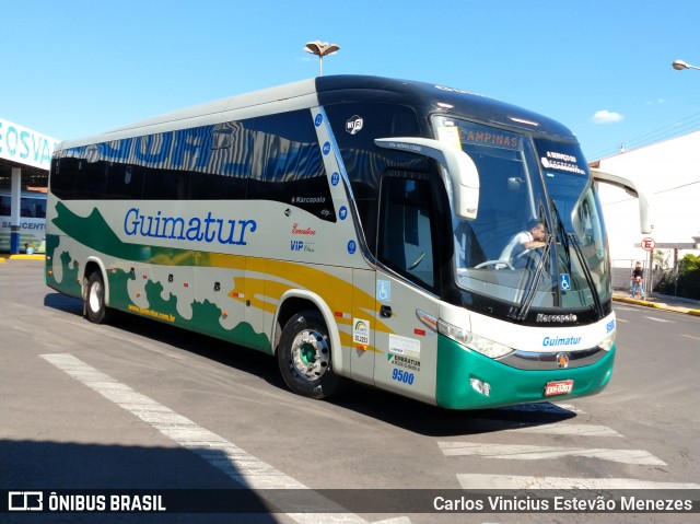 Guimatur Turismo 9500 na cidade de Osvaldo Cruz, São Paulo, Brasil, por Carlos Vinicius Estevão Menezes. Número da foto: #7243067.