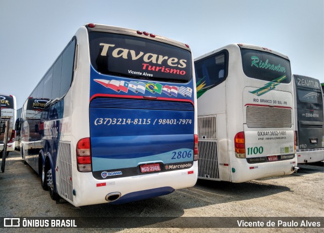 Tavares Turismo 2806 na cidade de Aparecida, São Paulo, Brasil, por Vicente de Paulo Alves. ID da foto: 7242942.