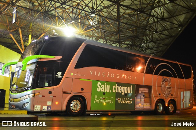 Viação Garcia 8514 na cidade de Maringá, Paraná, Brasil, por José Melo. Número da foto: #7242415.