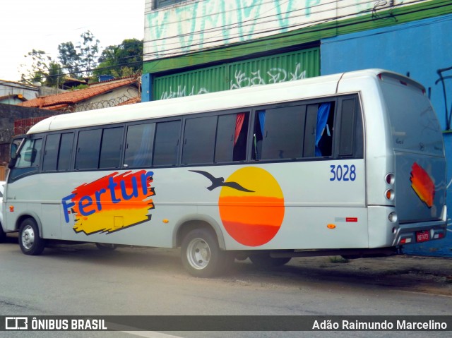 Fertur Turismo 3028 na cidade de Belo Horizonte, Minas Gerais, Brasil, por Adão Raimundo Marcelino. ID da foto: 7243676.