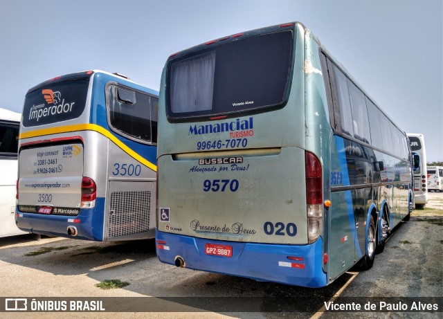Manancial Turismo 9570 na cidade de Aparecida, São Paulo, Brasil, por Vicente de Paulo Alves. Número da foto: #7245676.