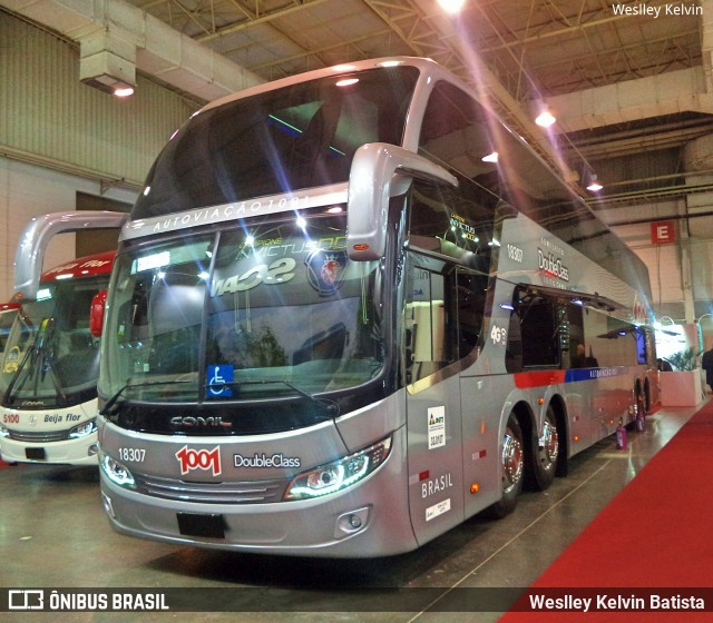 Auto Viação 1001 18307 na cidade de São Paulo, São Paulo, Brasil, por Weslley Kelvin Batista. Número da foto: #7245086.