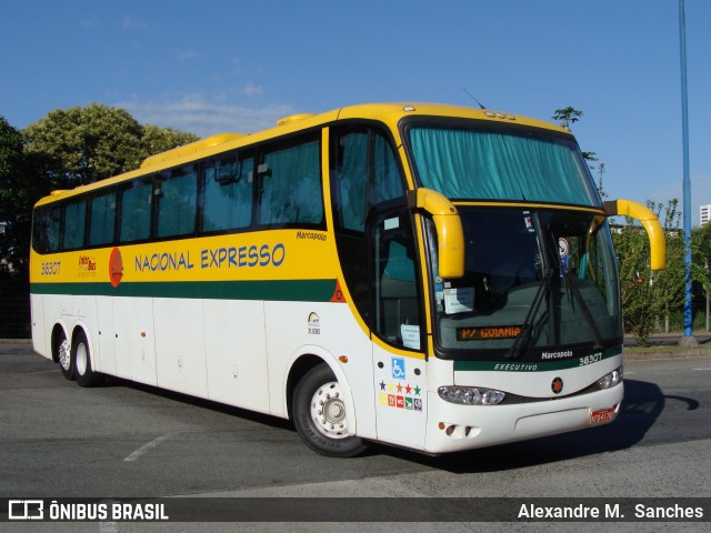 Nacional Expresso 36307 na cidade de Curitiba, Paraná, Brasil, por Alexandre M.  Sanches. ID da foto: 7246515.