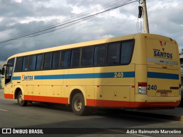 Empresa Santos 240 na cidade de Belo Horizonte, Minas Gerais, Brasil, por Adão Raimundo Marcelino. ID da foto: 7246683.