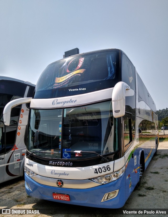 Omegatur 4036 na cidade de Aparecida, São Paulo, Brasil, por Vicente de Paulo Alves. Número da foto: #7244830.