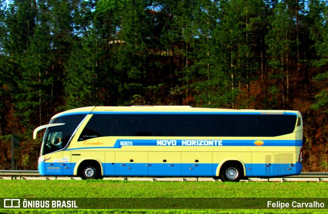 Viação Novo Horizonte 1036711 na cidade de Atibaia, São Paulo, Brasil, por Felipe Carvalho. Número da foto: #7246200.