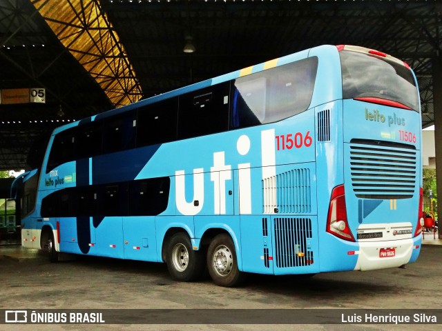 UTIL - União Transporte Interestadual de Luxo 11506 na cidade de Varginha, Minas Gerais, Brasil, por Luis Henrique Silva. Número da foto: #7244313.