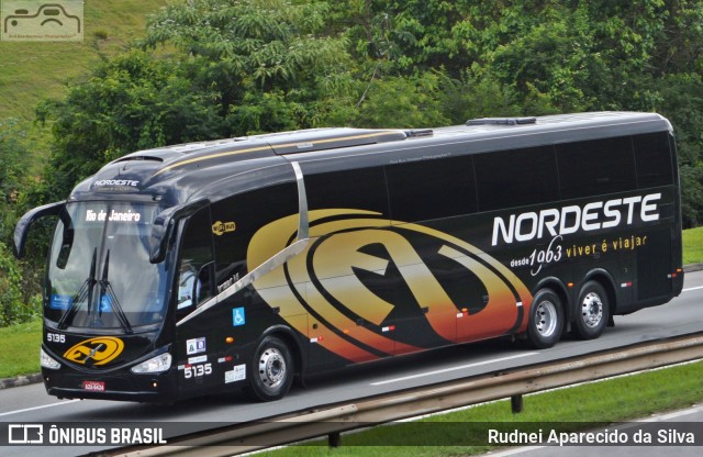 Expresso Nordeste 5135 na cidade de Santa Isabel, São Paulo, Brasil, por Rudnei Aparecido da Silva. ID da foto: 7244793.