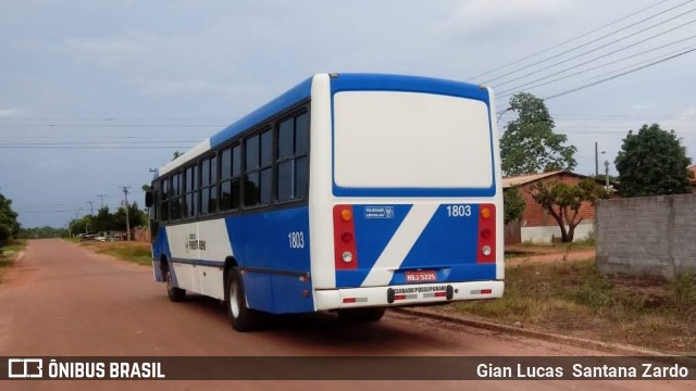 Transpaim Transportes 1803 na cidade de Pimenta Bueno, Rondônia, Brasil, por Gian Lucas  Santana Zardo. ID da foto: 7247090.