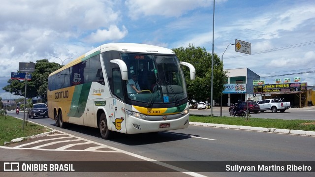 Empresa Gontijo de Transportes 18340 na cidade de Anápolis, Goiás, Brasil, por Sullyvan Martins Ribeiro. ID da foto: 7246037.