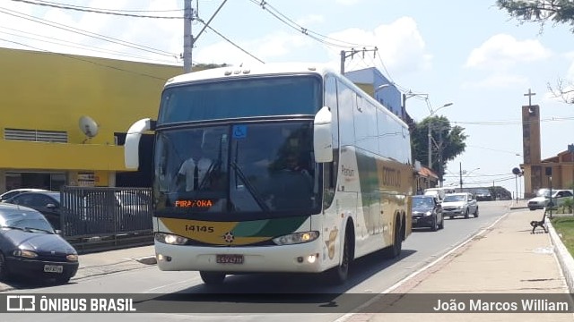 Empresa Gontijo de Transportes 14145 na cidade de Matozinhos, Minas Gerais, Brasil, por João Marcos William. ID da foto: 7245968.