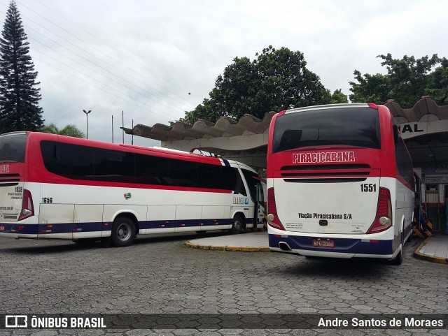 Viação Piracicabana 1551 na cidade de Cubatão, São Paulo, Brasil, por Andre Santos de Moraes. Número da foto: #7249377.