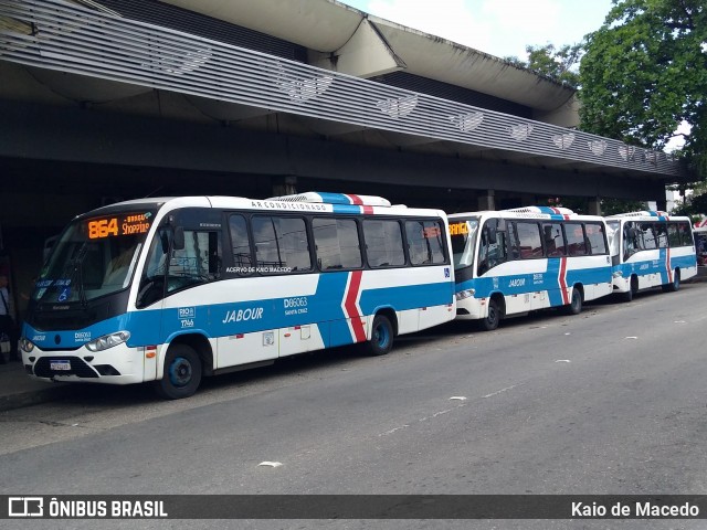 Auto Viação Jabour D86063 na cidade de Rio de Janeiro, Rio de Janeiro, Brasil, por Kaio de Macedo. Número da foto: #7250035.