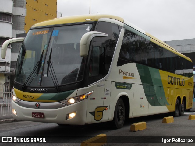 Empresa Gontijo de Transportes 19275 na cidade de Belo Horizonte, Minas Gerais, Brasil, por Igor Policarpo. Número da foto: #7250084.