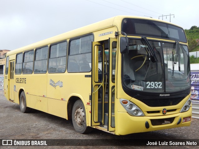 Viação Celeste 2932 na cidade de Conselheiro Lafaiete, Minas Gerais, Brasil, por José Luiz Soares Neto. Número da foto: #7249203.