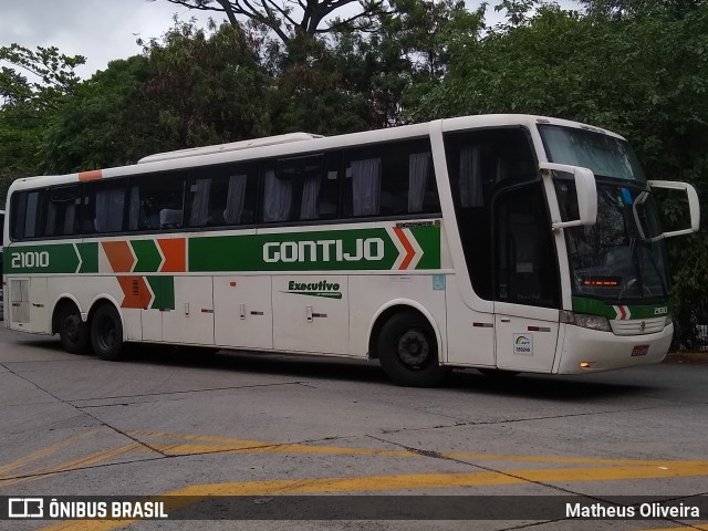 Empresa Gontijo de Transportes 21010 na cidade de São Paulo, São Paulo, Brasil, por Matheus Oliveira. ID da foto: 7248525.