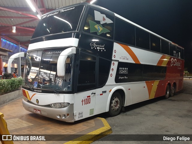 EL Shadai Turismo 11000 na cidade de Perdões, Minas Gerais, Brasil, por Diego Felipe. ID da foto: 7248942.