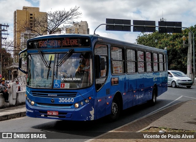 Viação Zurick 30660 na cidade de Belo Horizonte, Minas Gerais, Brasil, por Vicente de Paulo Alves. ID da foto: 7249353.