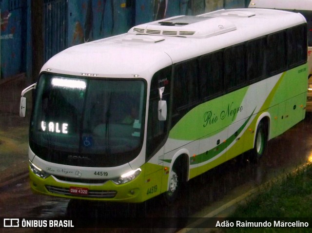 Rio Negro Fretamento e Turismo 44519 na cidade de Belo Horizonte, Minas Gerais, Brasil, por Adão Raimundo Marcelino. Número da foto: #7249861.