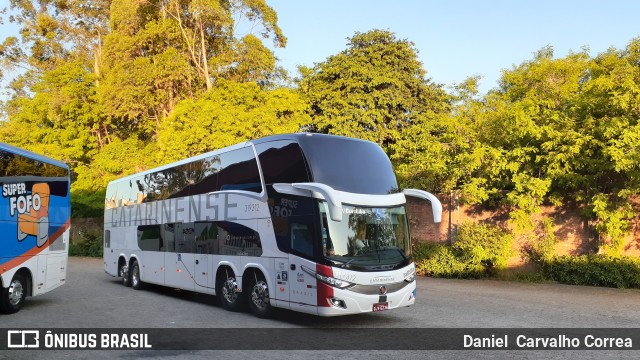 Auto Viação Catarinense 319312 na cidade de Santa Maria, Rio Grande do Sul, Brasil, por Daniel  Carvalho Correa. Número da foto: #7247478.