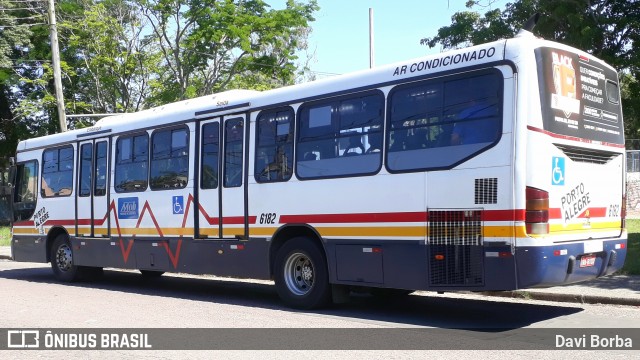 Auto Viação Navegantes 6182 na cidade de Porto Alegre, Rio Grande do Sul, Brasil, por Davi Borba. ID da foto: 7247383.